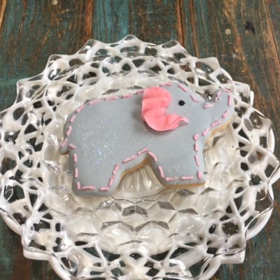 baby elephant (pink) $4.50